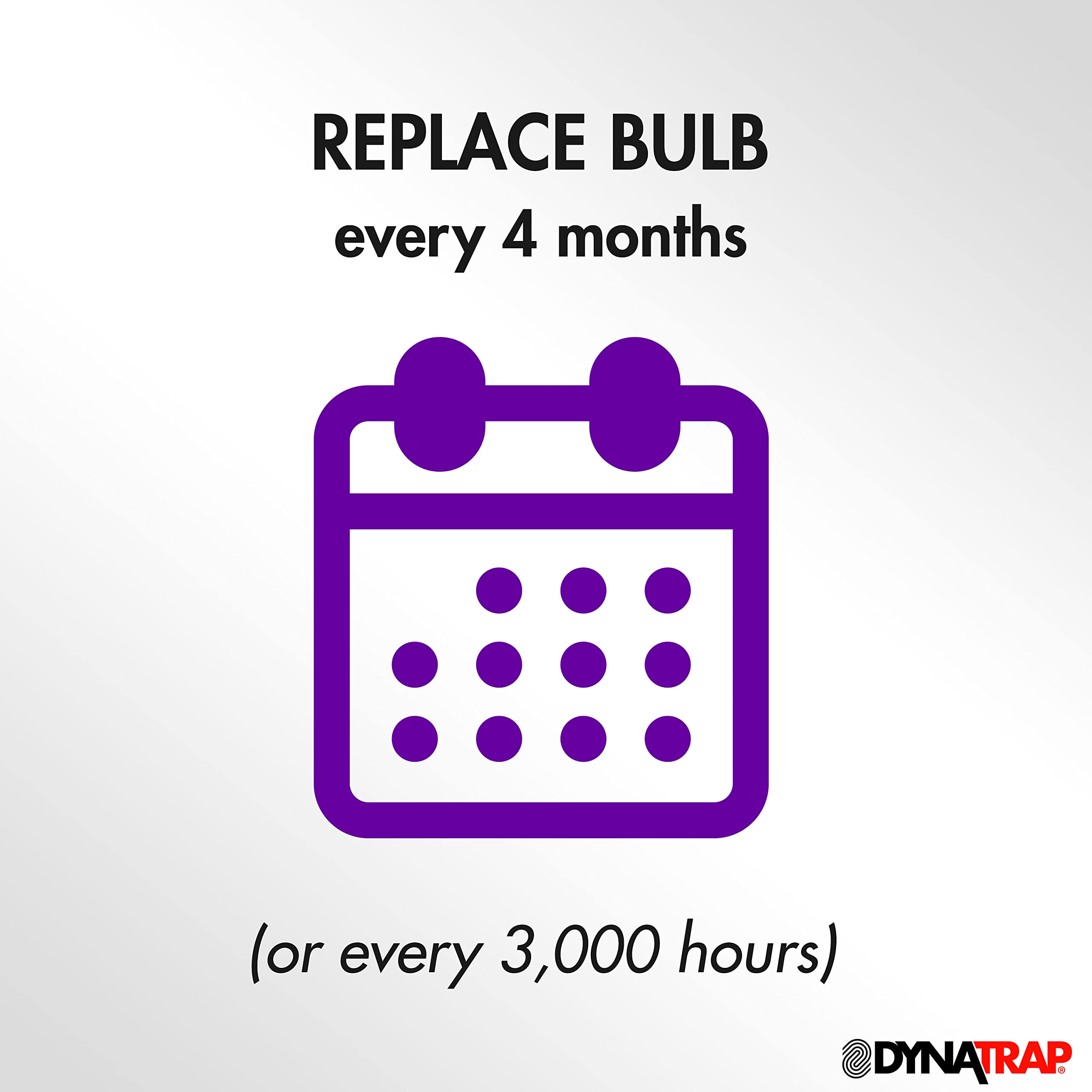 DynaTrap 7W UV bulb for DT1100 maximizes trap performance in the yard.