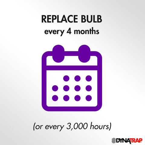 DynaTrap 7W UV bulb for DT1100 maximizes trap performance in the yard.
