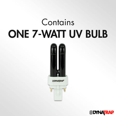 DynaTrap 7W UV bulb for DT1125 helps lure mosquitoes to the trap.