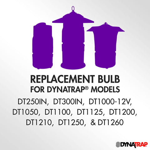 DynaTrap 7W UV bulb for DT300IN boosts trap efficiency for mosquitoes.