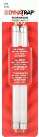 DynaTrap 32050 6-watt UV bulbs emphasize compact design and long-lasting performance.