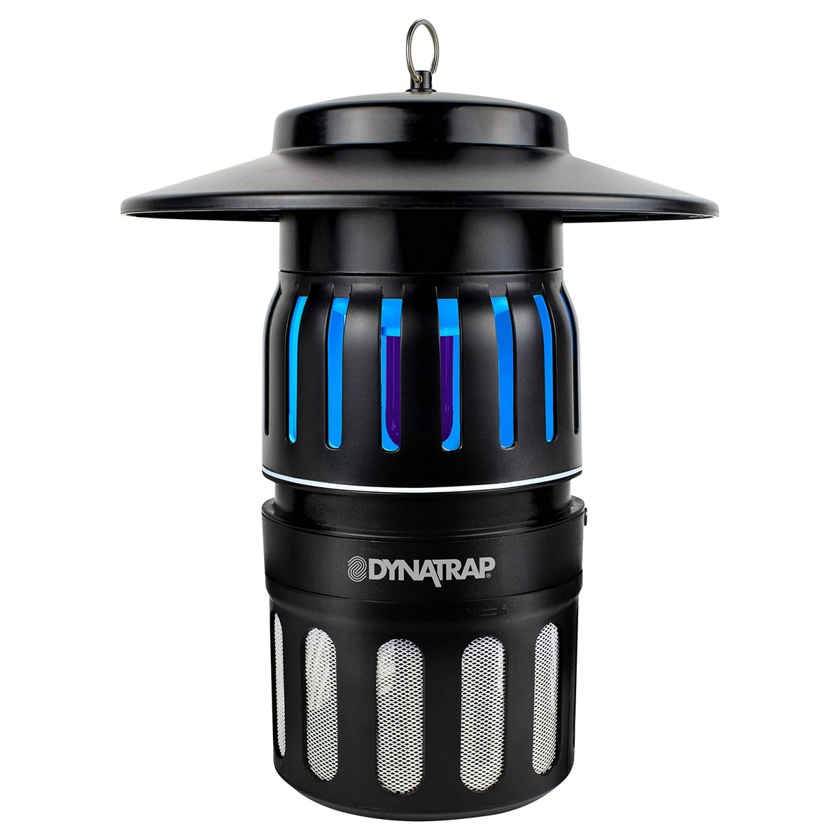 DT1050SR front view shows a sleek black trap for yard protection