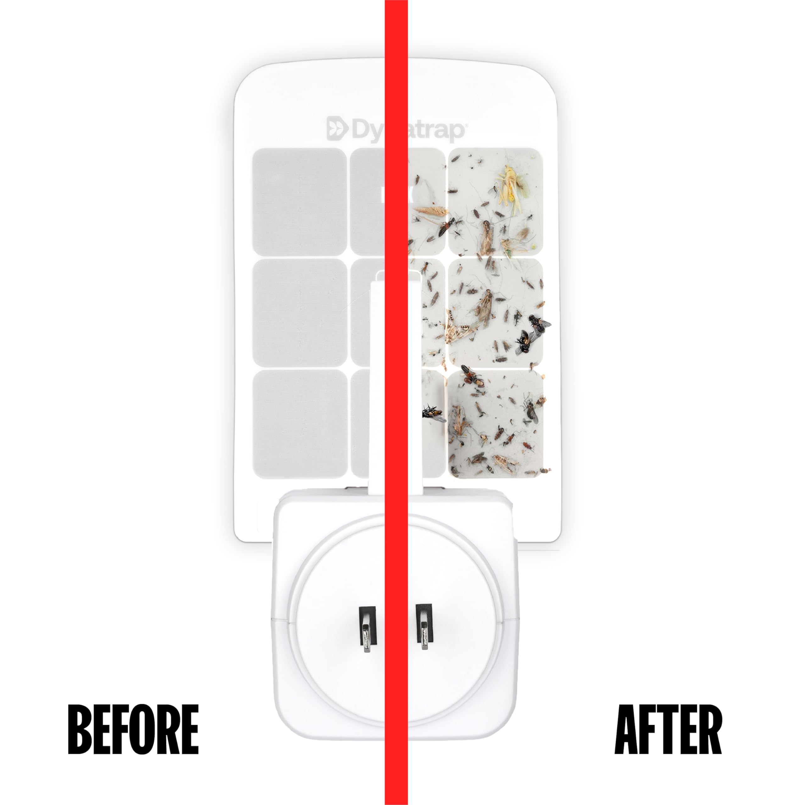 Dynatrap DT3007W plug-in image demonstrates easy setup in a standard outlet