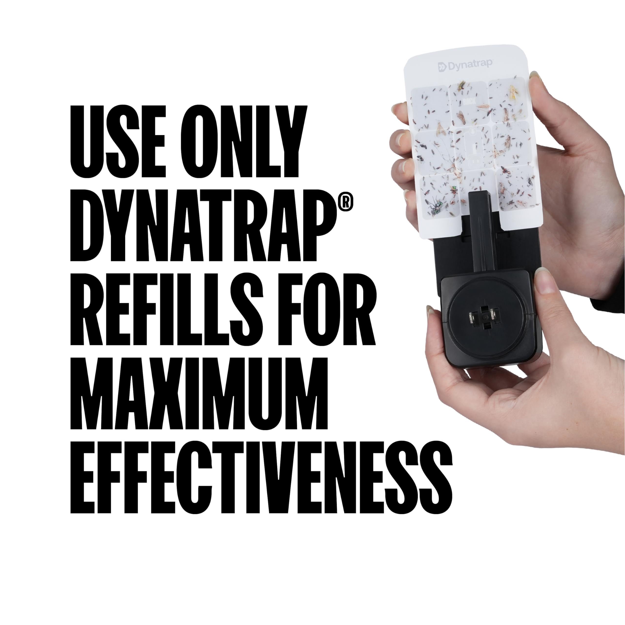 Easy 30-day replacement reminder for DynaTrap glue cards in homes