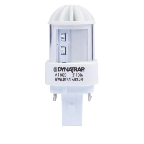 Dynatrap replacement bulb 11020 for DT162 front view showing UV-LED lure for protection