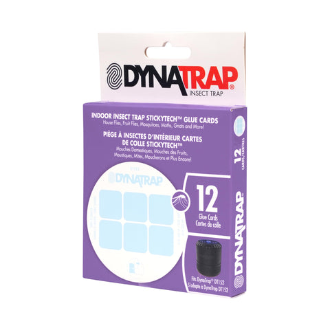 12-pack StickyTech glue cards for consistent Dynatrap protection