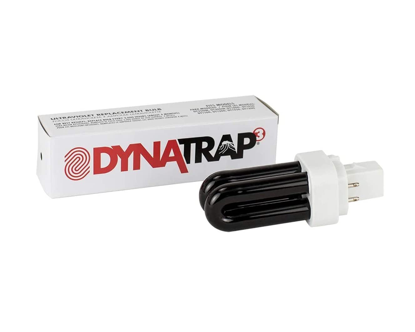 Dynatrap UV bulbs pack-2: high-efficiency 7W bulbs attract pests for better trap performance.