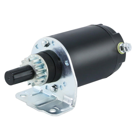 DynaVim Parts steel gear starter front view showing robust construction for mower reliability