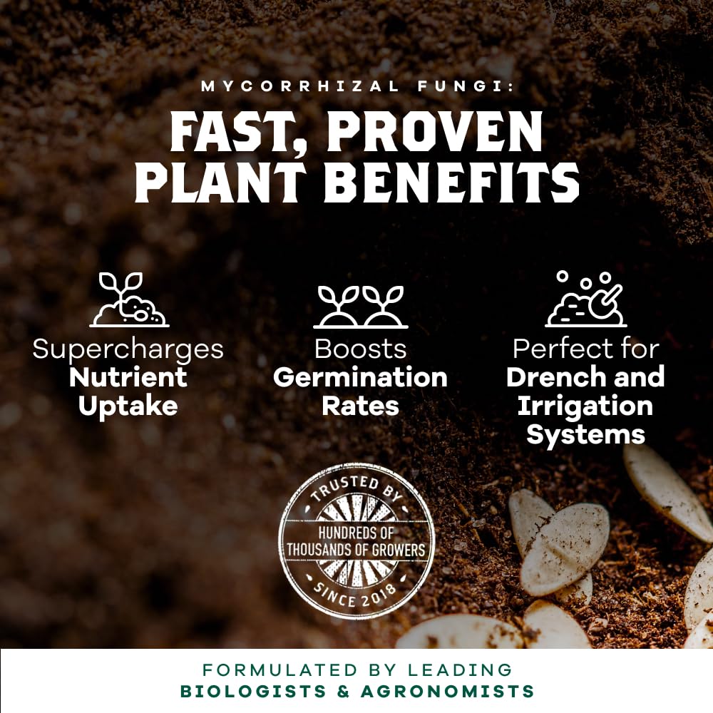 DYNOMYCO Spark WP root growth enhances mycorrhizal colonization for stronger feeder roots.