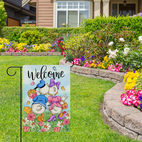 Dyrenson small outdoor flag fits decks porches mailboxes with ease.
