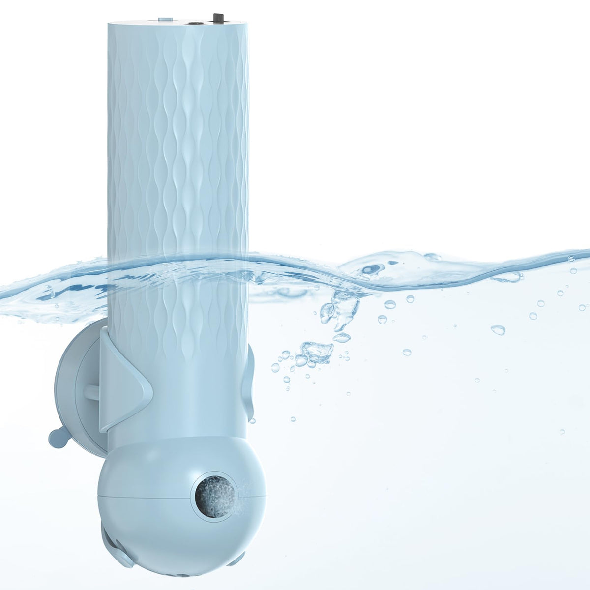Dyseer upgraded bath jet display showing temperature and battery for safer soaks