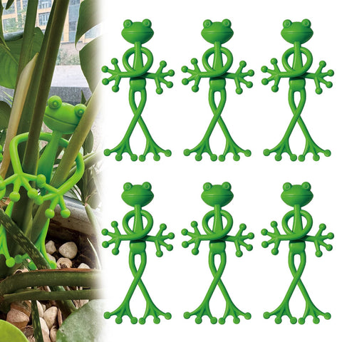 DYULJS Frog Plant Stand clip on stem supports climbing vines