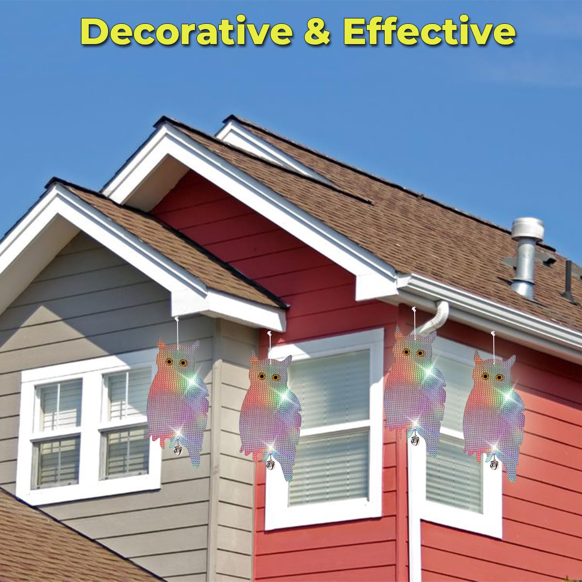 Dyvicl deterrent system pairs with discs, tape, spikes, and rods for versatility.