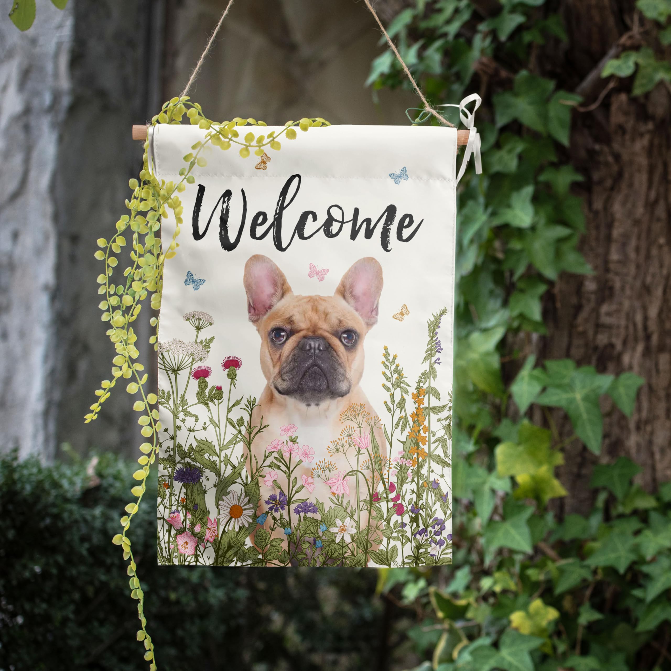 DZGlobal all-weather polyester flag resists rain and sun for long-lasting decor.