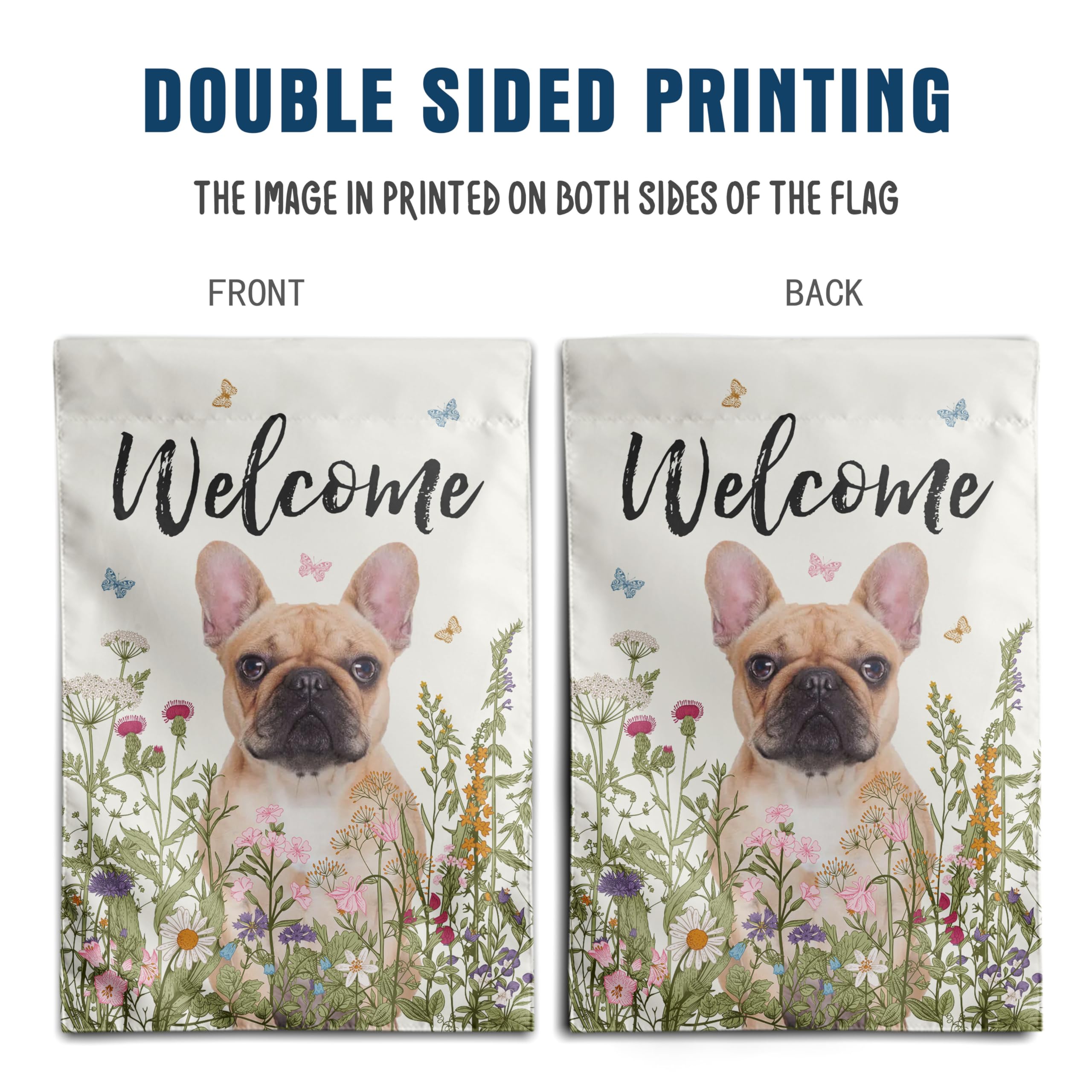 DZGlobal easy-install yard flag with 2-inch sleeve fits standard displays.