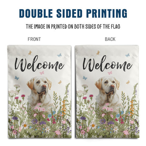 DZGlobal Lab flag outdoor patio decor complements front porch spaces.
