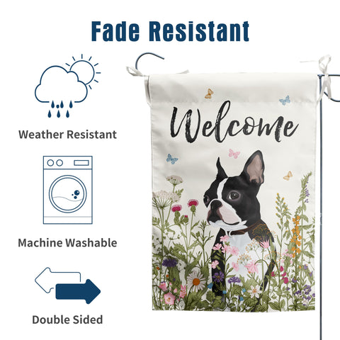 DZGlobal outdoor yard flag hanging on a porch or fence.