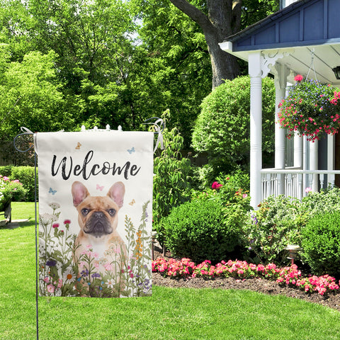 DZGlobal garden flag for home decor, ideal for gardeners and outdoor enthusiasts.