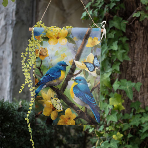 DZGlobal all-weather polyester flag withstands weather for outdoor use
