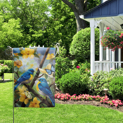 DZGlobal vibrant color flag enhances patios and balconies