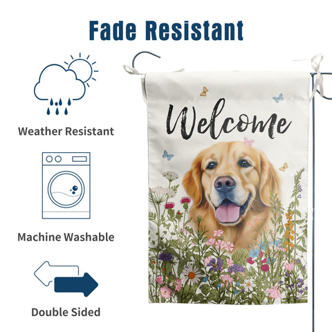 DZGlobal weatherproof polyester flag stands up to sun for year-round decor.