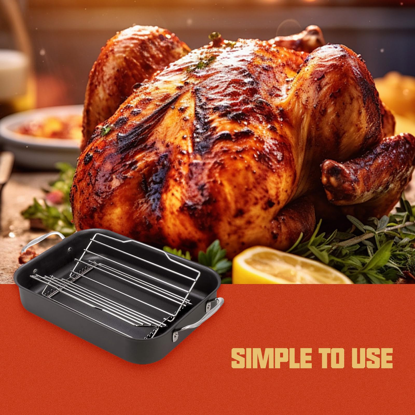 DZHPSRSZ foldable chicken roaster for easy storage after use