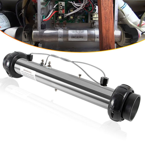 E-cowlboy 58117 heater assembly shows Balboa fitment for VS/EL/TS/GS/BP systems with reliable heating.