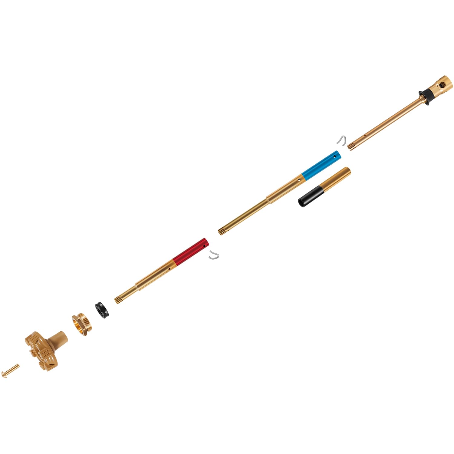 E-cowlboy RK-ADJ-PRV heavy brass construction resists rust for outdoor use