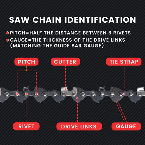 Aerospace-grade chrome rivets withstand high RPM and reduce stretch.