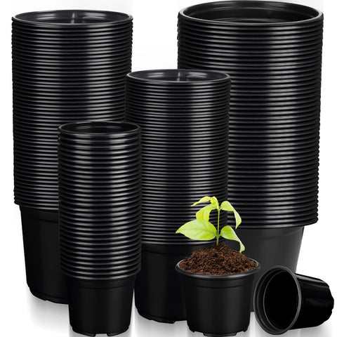 Eaasty seedling pots 3x2.5 inch designed for seed starting with drainage.