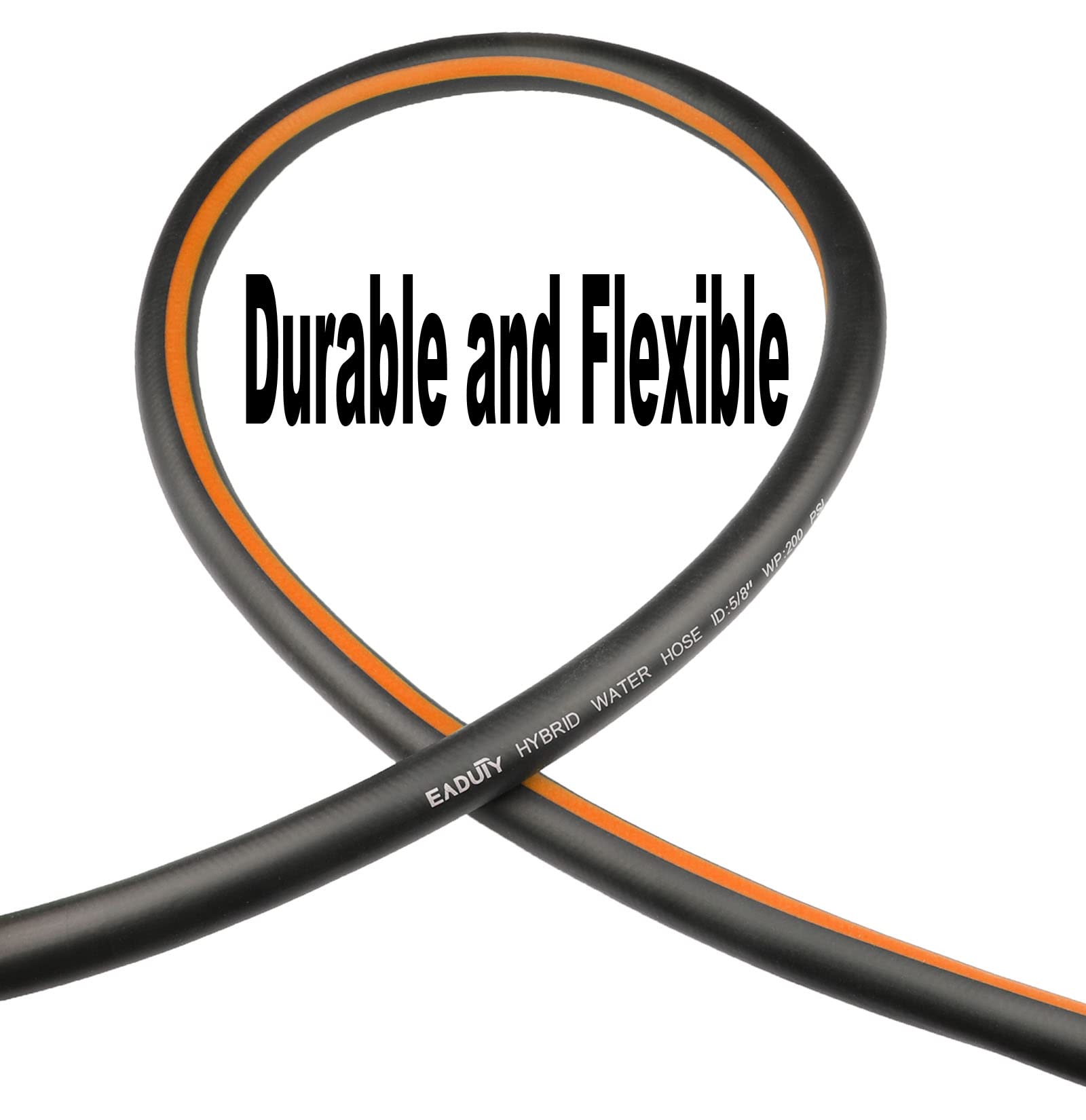 EADUTY hose with rotatable grip handle for easy threading and setup