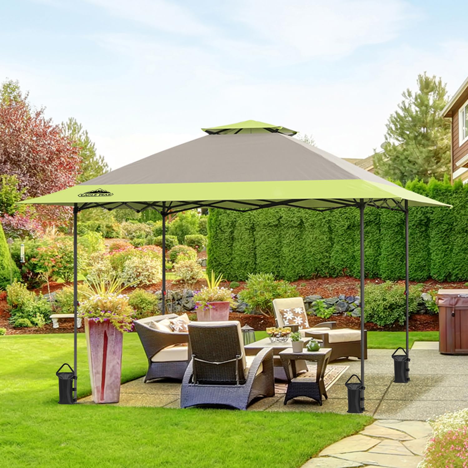 150D oxford canopy top with UPF 50+ sun protection