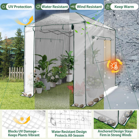 Eagle Peak mesh windows promote airflow during care