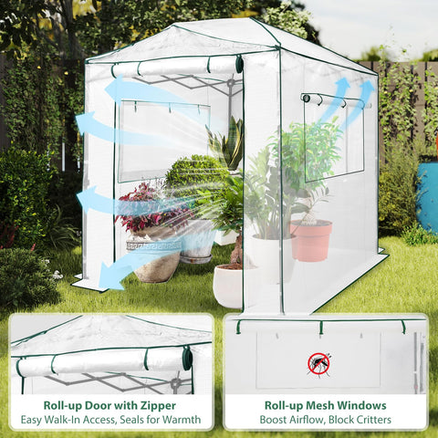 Eagle Peak PE cover blocks sun while preserving humidity