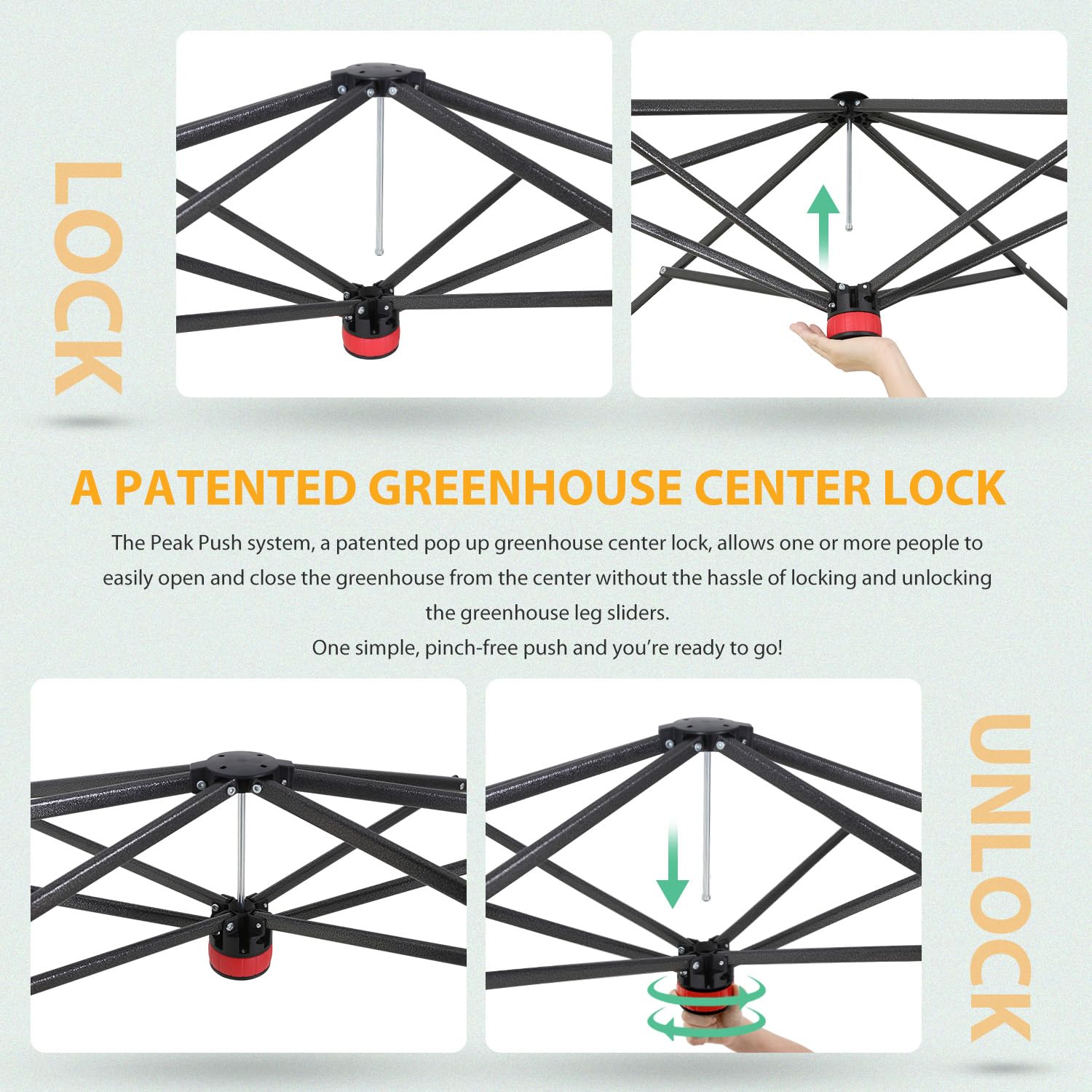 Eagle Peak roll-up doors for easy ventilation