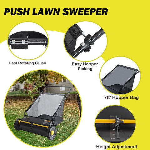 EAGWON steel frame in yellow and black for durability.