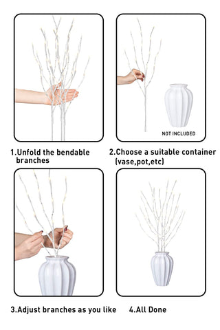 EAMBRITE warm white LED decor ideal for weddings and seasonal displays