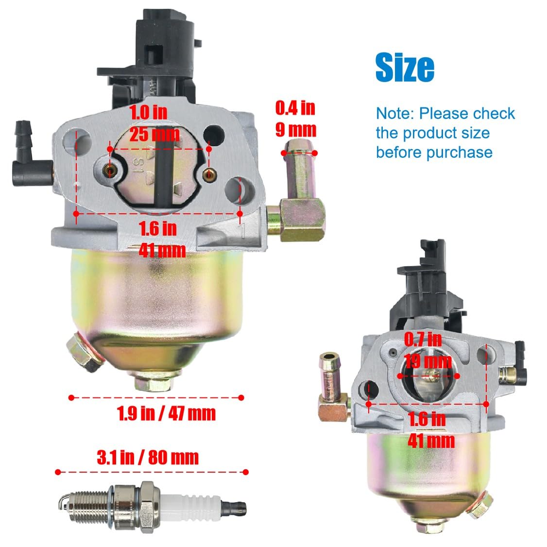 Eamonhigh 951-15236 carburetor for MTD Cub Cadet 31AS6BN2711, reliable replacement