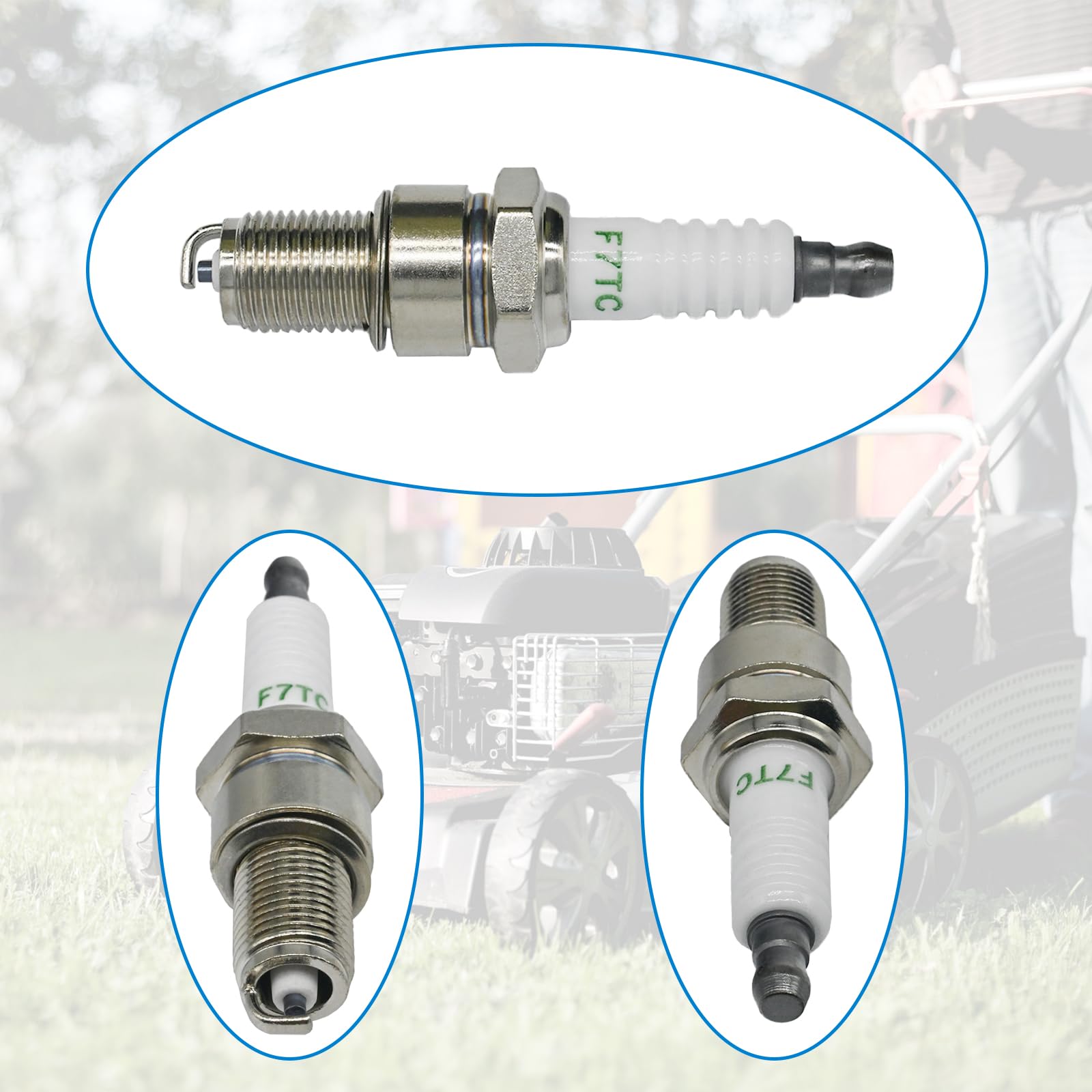 Eamonhigh F7TC thread 14mm and hex 21mm for easy wrenching.