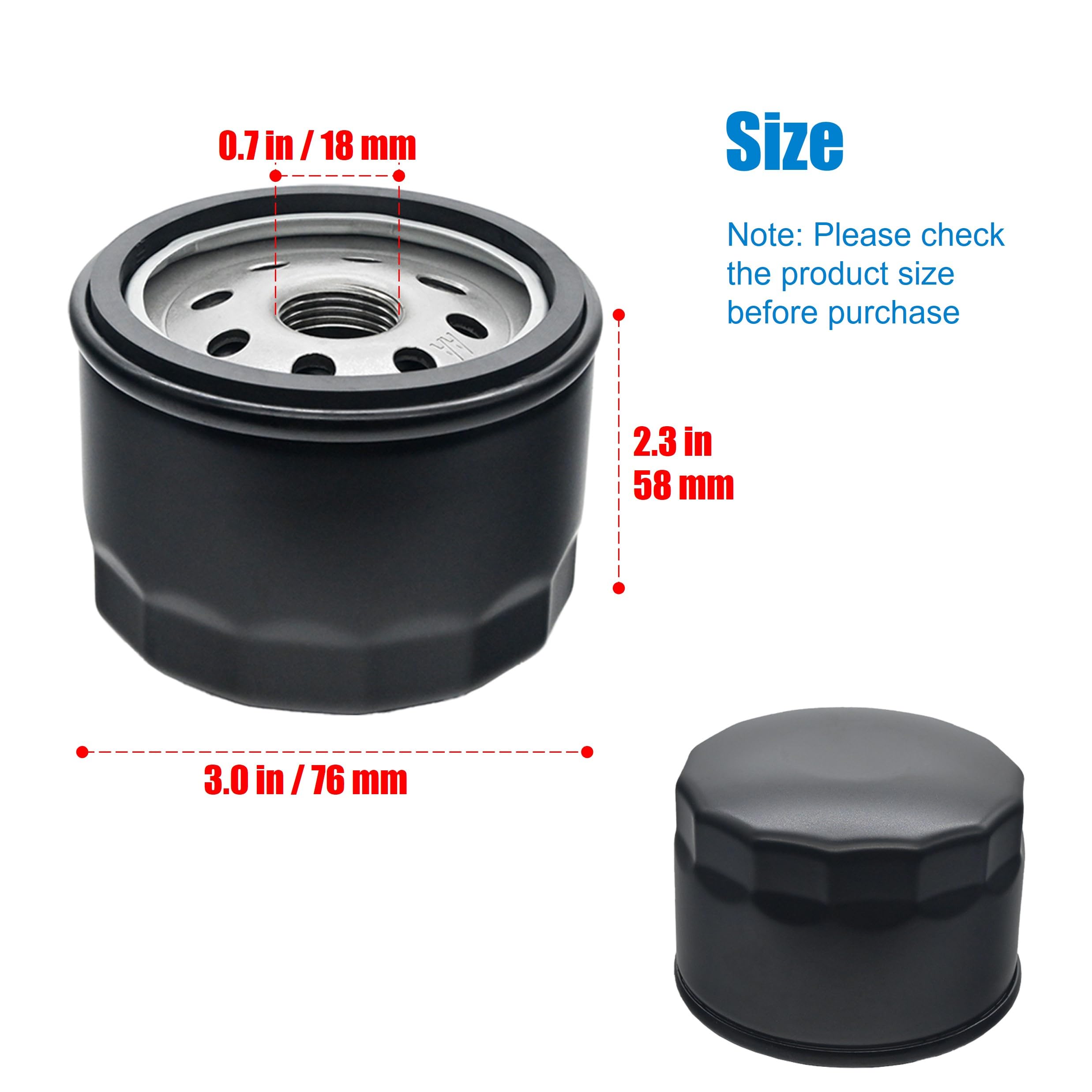 Eamonhigh fuel filter kit maintains steady fuel flow for reliable mowing