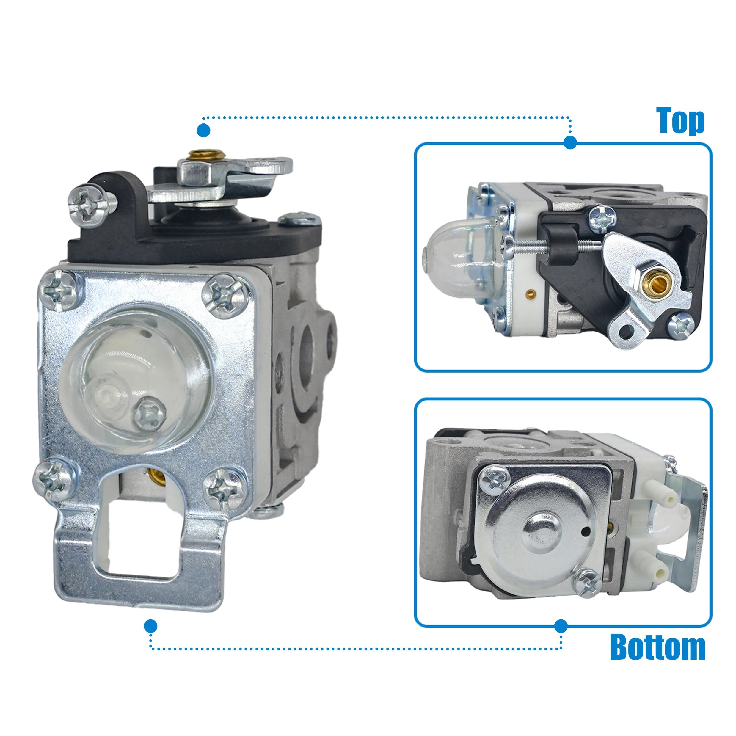Eamonhigh PB2520 spark plug included for reliable ignition and combustion