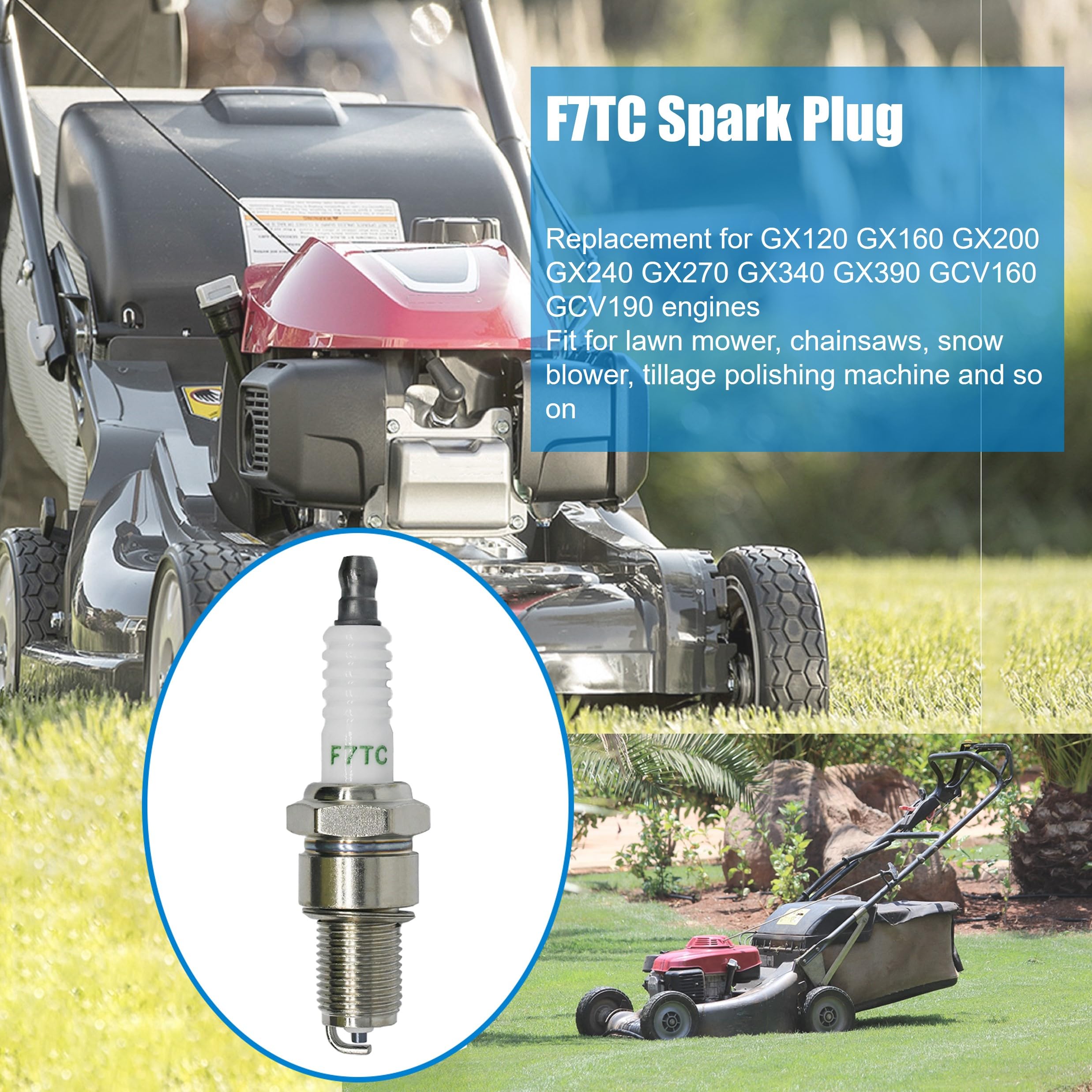 Eamonhigh spark plug design supports durable engine performance.
