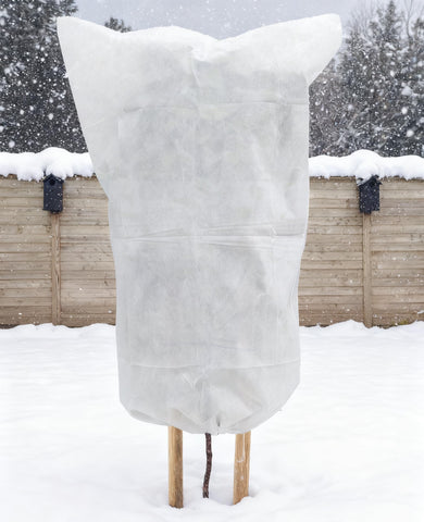 EAONE covers deter birds and rabbits during winter gardening.