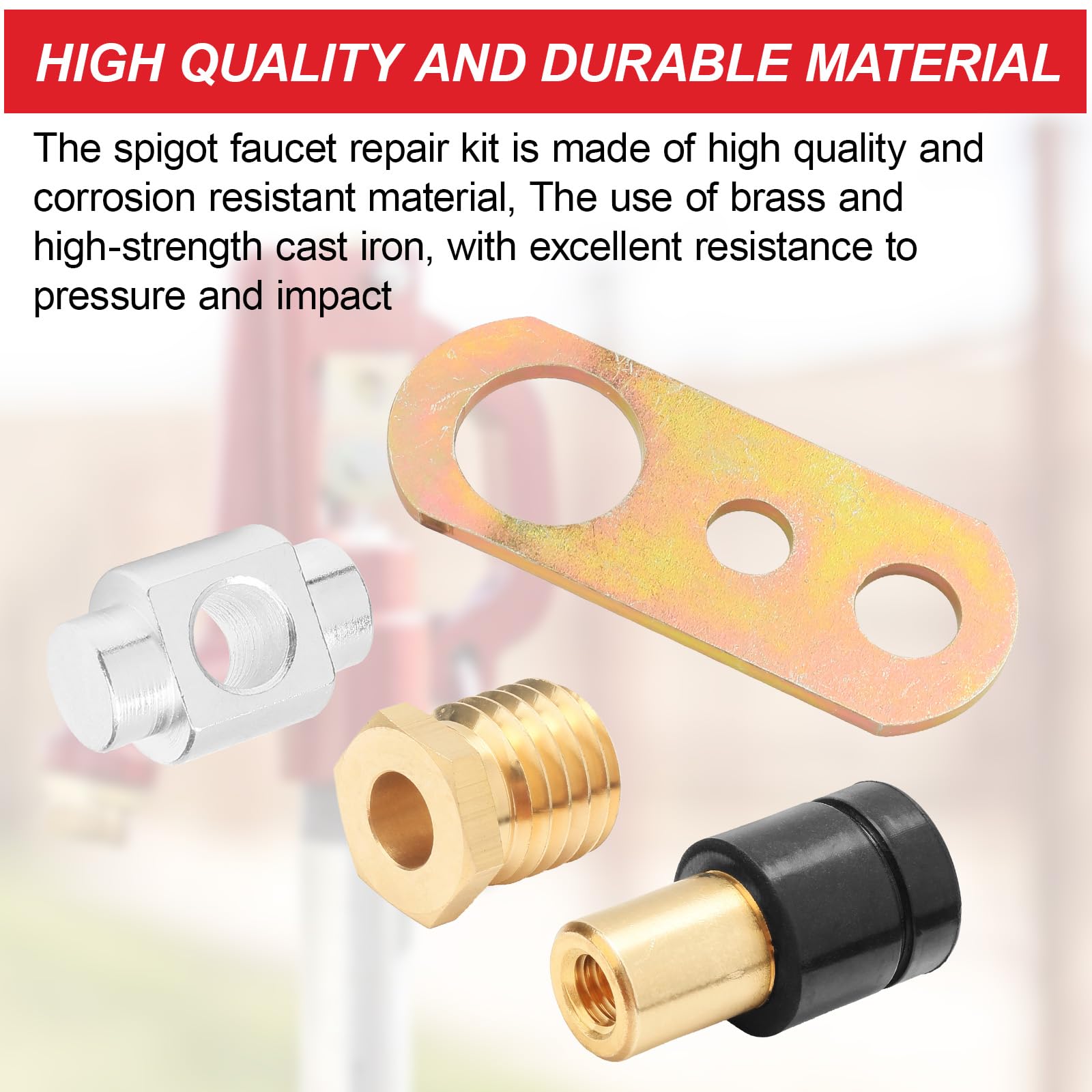 EAORBD C-1000 pivot connector enables smooth hydrant operation