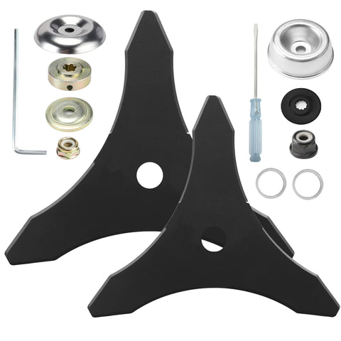 Eapele carbide blade assembly for heavy undergrowth cuts brush and saplings with precision.