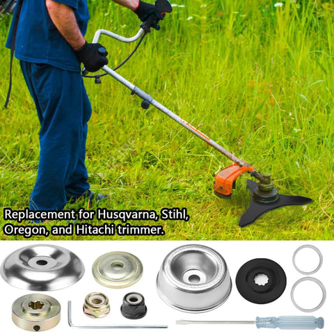 Eapele safety emphasis image reminds you to wear PPE while operating high-output blade.