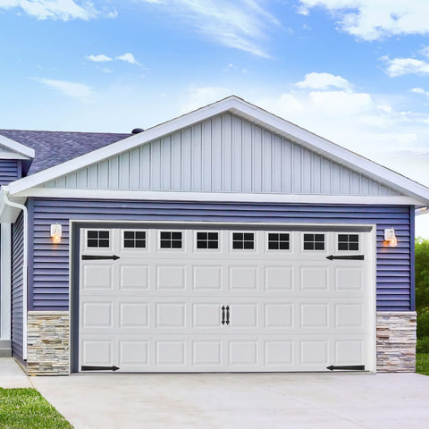 In-use garage with Eapele kit boosts curb appeal and style
