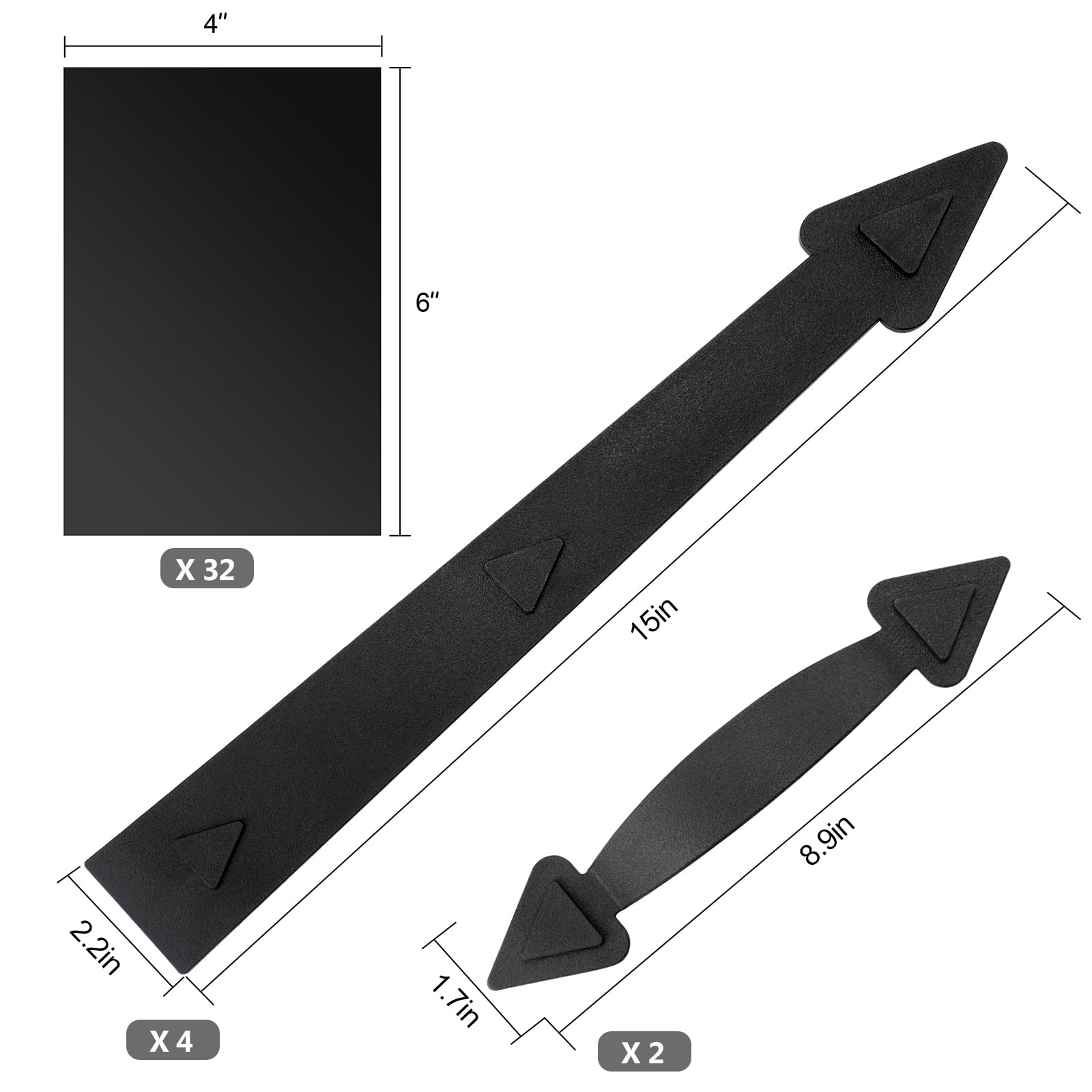 Eapele handles offer a sleek decorative pull for a custom look