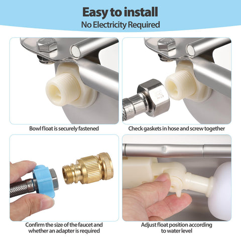 EAPIKON drainage outlet feature for quick cleaning and maintenance.