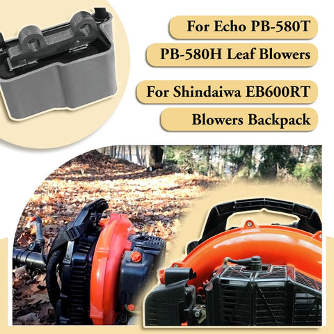 Echo PB580T compatibility shot showing snug fit and steady ignition performance.